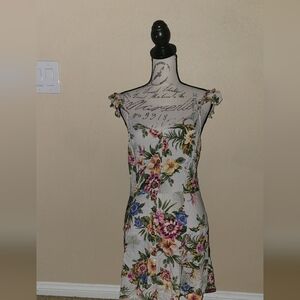 Xhilaration Floral Mini Dress - Multicolor